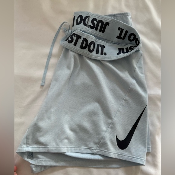 Nike Dri-FIT Light Blue Shorts XS - Picture 2 of 8